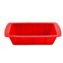 A Set Of 1/2/4 Pieces, Silicone Mini Rectangular Baking Molds (Dimensions: 19.2cm/7.56inx9cm/3.54in), Non-Stick And Easy-To-Demolding Rectangular Silicone Mini Cake Baking Trays, Suitable For Baking Bread, Soft Silicone Baking Molds And Bread Molds, Bread Trays, Brownie Cake Rectangular Baking Trays, Cake Molds. - Multicolor - View 21