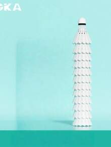 5pcs Slow Speed Badminton Training Shuttlecocks For Home Entertainment