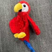 Pink Flamingo & Red Parrot Shaped Dog Chew Doll, Plush Squeaky Doll For Pet Dogs & Cats, Self-Entertainment - Multicolor - View 8