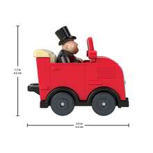 Mattel 美泰费雪托马斯和朋友小型合金推拉玩具火车套装，包含托马斯/珀西/鸭子/妮娅/罗西/刹车车、布鲁诺/威夫/萨尔蒂/柴油机/哈罗德/捣蛋货车/温斯顿等角色，适合3岁及以上学龄前儿童进行角色扮演游戏。 - 溫斯頓 - 查看 6