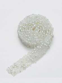 Adhesive Sparkling Rhinestone Ribbon, Glitter Tape Total - Crystal Embellishments Easy To Cut & Stick For DIY Crafts, Wedding, Birthday, Christmas Decorations, Gift Wrapping, Diy Crafts, Clothing, Phone & Party Accessories