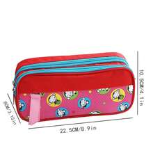 New Minimalist Style Large Capacity Student Stationery Bag, Unisex Pencil Case For High School And College, Storage Organization