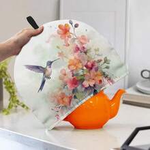Floral Tea Cozy Insulation Kitchen Accessory Hummingbird Tea Cozies Covers Kitchen Home Decorative Tea Pots Cozy For Keeping Warm,FloralHummingbird-2 - FloralHummingbird-2 - View 4