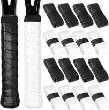 16 Piezas de Transpirable Grip Padel, Grip Raqueta Tenis, Overgrip Padel, Adecuado para Raquetas de Tenis, Raquetas de Bádminton, Cricket y Otras Raquetas - 1 - Ver 1