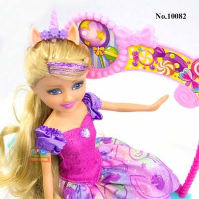 ZURU Sparkle Girlz 11-Inch Sweet Pushcart - Roleplay Toy