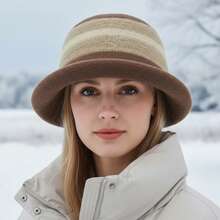 Women Other Hats - 咖啡色 - 查看 4