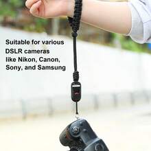 SLR Camera Wrist Strap Handmade Braided Micro Single Camera Lanyard Wrist Strap SLR Camera Wrist Strap Pendant Lanyard - Multicolor - View 3