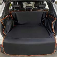 1pc Multifunctional Car Rear Seat/Trunk Mat, Pet Protector - one-size - View 1