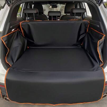 1pc Multifunctional Car Rear Seat/Trunk Mat, Pet Protector