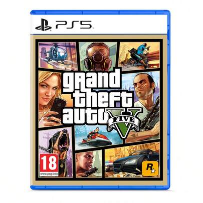  Grand Theft Auto V (GTA 5) Juego para Consola Sony PlayStation 5 PS5