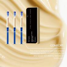 多肽胶原蛋白弹性精华霜 - 微分子抗皱紧致乳液，紧致提拉面部松弛肌肤，保湿抗衰老护理 - 白色 - 查看 4