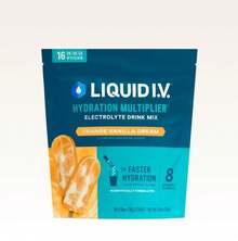 Liquid I.V. Hydration Multiplier Electrolyte Mix - Orange Vanilla Dream - 8 Vitamins & Nutrients Hydration Powder Packets | Electrolyte Powder Drink Mix - 1pc - 查看 6