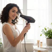 lucyhome, 11 in 1 hair dryer,professional dryer with 2 speeds,with normal temperature air and hot air. - Tipo de Enchufe A USA (110-127V) - Ver 6