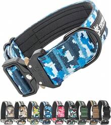 Pet Basic Dog Collars - Camo Blue - View 11
