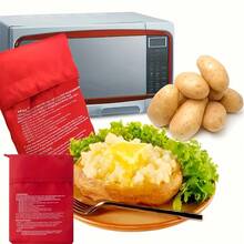 1 Piece Microwave Potato Cooking Bag Baked Potato Microwave Cooking Potato Quick Baking Tool Baking Bag Microwave Potato - 1個 - 查看 4