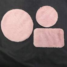 3 Peças Conjunto de Mini Carpetes, Adequado para Decoração de Casa de Bonecas - Escala 1:6 Tapete de Pele Sintética Macia, Modelo de Carpete Realista, Decoração de Cena de Sala de Estar, Decoração de Micro Cena DIY, Móveis de Casa de Bonecas, Material de Construção em Miniatura, Artesanato Durável, Aplicável para Decoração de Quarto, Decoração de Piso, Acessórios de Casa de Brinquedo, Acessórios de Quarto, Brinquedos em Miniatura, Decoração de Varanda, Jardim de Fadas, Decoração de Mesa, Presente Personalizado, Presente de Colecionador