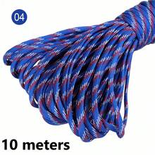 10/100m/Pc Fluorescent Color Camouflage 7-Strand Paracord, Suitable For Outdoor Multipurpose Emergency Survival Rope, Parachute Cord, Bracelet Woven, Camping, Laundry Line, Pet Leash, Durable DIY Rope - 10 Meters - View 61