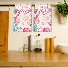 2/4 Piezas Juego, Paños de Cocina, Toallas de Microfibra Modernas Súper Absorbentes con Estampado de Corazón, Toallas de Té para Cocinar y Hornear, Paños de Limpieza, Toallas de Mano, Toallas de Té, Ultra Suaves y Altamente Absorbentes, Decoración de Cocina, Regalos para Vecinos, Regalos para Mamá, Regalos de Cumpleaños, Regalos de Inauguración de Casa para Amigos, Artículos Esenciales de Cocina, Necesidades Diarias