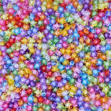 100Pcs 12mm Double Layer Star Beads DIY Craft For Necklace Bracelet Pendant Jewelry Making - Grass Green - View 3
