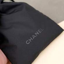 CHANEL 奢华品牌化妆包，旅行化妆品收纳包 - 女士生日或节日完美礼物 - 黑色 - 查看 2
