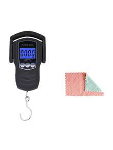 ميزان حقائب سفر 50 كجم، ميزان معلق محمول عالي الدقة، شاشة LCD رقمية عالية الوضوح، تبديل وحدات متعددة، مناسب لموازين البريد، الموازين المعلقة الصناعية، الموازين الإلكترونية، موازين الصيد، الموازين الإلكترونية المحمولة، تعمل بالبطارية (البطاريات غير مشمولة) - متعدد الألوان - مشاهدة 13