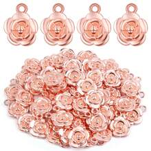 Cierres magnéticos Paxcoo para joyería, cierre y conector extensor de collar, adecuado para collares, pulseras y otras joyas, cierre magnético de collar, conector magnético cilíndrico redondo en color oro rosa y plateado para hacer joyas