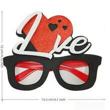 Valentine's Day Gifts,Valentine's Day Glasses,Valentine's Day Party Supplies,Valentine's Day Headbands Dress Up,Hair Bands Holiday Party Favours - Multicolor - View 14
