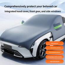 4-säsongers universellt vindrute- och huvskydd - Omfattande skydd mot frost, snö och is för ditt fordon på vintern