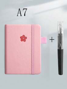 Personalized A6/A7 Notebook With Strap, Waterproof Student Notebook, Birthday Gift, Suitable For Daily Use, Office, Back To School Supplies,Christmas Gift Supplies