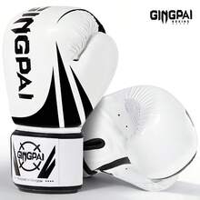 GINGPAI Găng tay đấm bốc chuyên nghiệp cho trẻ em tập Kickboxing, Muay Thái, MMA, Găng tay đấm bốc thoáng khí cho nam và nữ - Nhiều màu - Xem 15