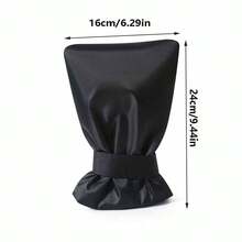 1pc Faucet Frost Protection Cover, Outdoor Winter Freeze Prevention Insulation Jacket - Black - View 14