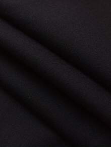 男童四件套西装，幼儿礼服套装，花童礼服，婚礼马甲、裤子、衬衫、领带，儿童正式西装，黑色，尺码 6-16 岁