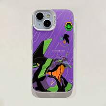 Funda para teléfono de Rei Ayanami de , compatible con teléfonos ,  17,  16 Pro Max,  15 Pro Max,  13 y  12. Fabricada en TPU, ofrece protección contra golpes y caídas. Un regalo perfecto para fans del anime, amigos o cualquier ocasión especial. - Blanco - Ver 6