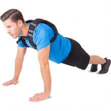 Chaleco con peso 5 kg - Neopreno con relleno de arena de hierro - Ajustable ergonómico con correas reforzadas - Ideal para entrenamiento funcional, boxeo y running - 1 - Ver 4