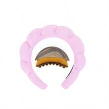 2pcs Facial Cleansing & Massage Set, Includes 1 Makeup Remover Headband, 1 Lymphatic Face & Body Brush, Facial Lymphatic Drainage Massager, Dry Facial Brush, Chin & Jawline Shaping Brush, Ergonomic Design For Precise Skin Fit - Multicolor - View 7