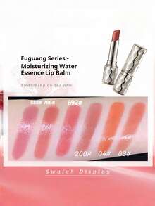 NOVO 持久滋润唇膏，自然光泽，适合日常、毕业典礼、派对、送礼、秋冬季节、Y2K风格，女士品牌 - 786#玫瑰蜜茶 - 查看 9