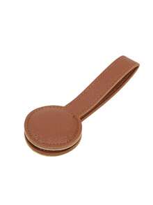 1 pieza Clip de sombrero de piel sintética de moda, portátil y duradero, perfecto para viajes y almacenamiento, nuevo diseño de accesorio de visera de sol, accesorio de viaje versátil - Multicolor - Ver 13