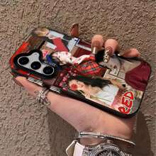 Funda de Teléfono Hermosa de la Cantante Coreana , Funda Colorida IMD Plateada para Phone17 Promax 16 Promax/16 Plus/16 Pro/16, 15/14/13/12/11 - Z7 - Ver 6