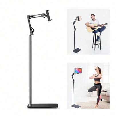 360° Universal Adjustable Floor Stand Holder For IPad/Tablet/Phone 4~12.9" UK