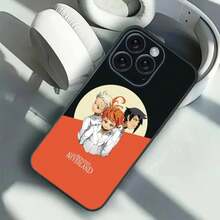 Funda de teléfono de La Tierra Prometida Neverland compatible con iPhone 16, 15, 14, 13, 12, 17 Pro Max, Plus y Mini. Funda suave y amigable con la piel, compatible con iPhone 17 Pro Max, 17 Pro e 17 - Z5 - Ver 8