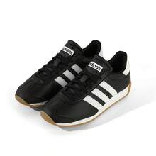 Adidas Didas 男款新款德訓鞋 戶外經典百搭 T-Toe 復古運動休閒鞋 - 黑色 - 查看 3