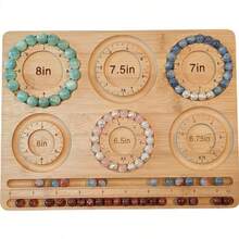 Beading Board For Jewelry Bracelet Making, DIY Jewelry Beads Board Tray, Bracelet Making Design Mat For Freelance Workshop Studio,Jewelry Organiser,Jewelry Box,Diamond Art (Inch Borad) - Multicolor - View 7