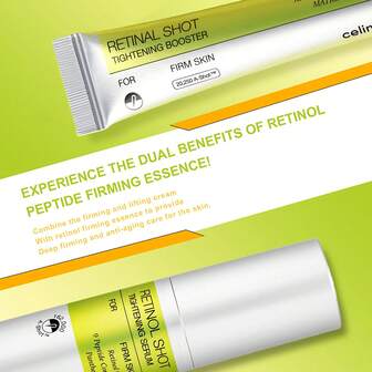 Cialis Retinol Serum 15ml + Retinol Serum 30ml | Retinol Firming Serum | Minimizes Pores, Reduces Wrinkles And Fine Lines, Firms Skin 15ml | Vitamin A Retinol Firming Serum | Contains Pure Vitamin A Retinol And Peptides To Minimize Pores, Reduce Wrinkles And Fine Lines, Firms Skin, Fights Aging, And Smooths Skin 30ml