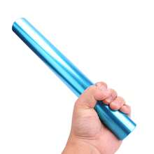 8根3.8厘米电镀接力棒，铝合金材质，适用于田径比赛