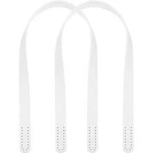 2 buc mânere din piele ecologică pentru genți de pânză - accesorii DIY pentru artizanat, curele de schimb durabile pentru genți tote, curele pentru accesorii pentru genți crossbody