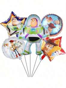 Cartoon Balloon Garland Arch Set For Birthday Party Holiday Essentials Birthday Scene Setting Props - Multicolor - View 9