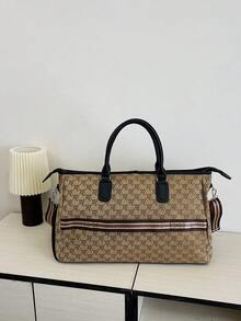 حقيبة يد مطرزة بشكل دب جميل، حقيبة سفر كبيرة السعة للرجال، حقيبة سفر للرحلات القصيرة، حقيبة سفر، حقيبة محمولة تناسب الحقيبة المتحركة، فصل بين الجاف والرطب، حجرة حذاء مستقلة، خفيفة الوزن، حقيبة رياضية متعددة الوظائف للطلاب والنساء، حقيبة سفر للأعمال