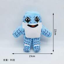 热门游戏《偷脑袋》Jandel毛绒玩具 67号毛绒玩具，戴红帽子的黑猴子，动漫毛绒动物，儿童玩具，送给男孩、游戏玩家、收藏家、圣诞节礼物、生日礼物、新年礼物的完美礼物 - 彩色 - 查看 11