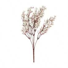 1/80 Bundle Artificial Gypsophila Flower Bouquet, Suitable For Spring Decor, Wedding Decor, Home Decor, Kitchen, Restaurant, Bedroom, Bathroom, New Year Decor, Vase Decor, Outdoor Garden - White - View 7