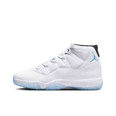 Nike Jordan Air Jordan 11 “Legend Blue” 舒適日常 耐磨透氣 高筒 復古籃球鞋 男款 傳奇藍